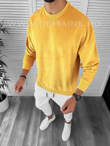 Hanorac barbati mustar K476 i6-1 / E111-2