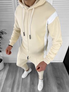 Hanorac barbati BEJ slim fit K192 P19-2.3