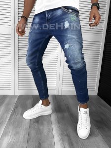 Blugi barbati conici albastri 369 B14-1*