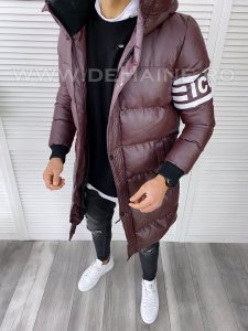 Geaca barbati groasa grena de iarna cu mic defect 2858 Q1-5