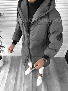 Geaca barbati groasa gri de iarna B9741 Q1-2