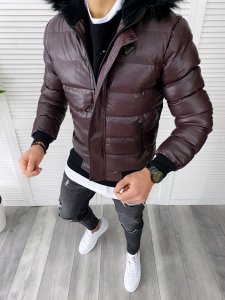 Geaca barbati grena de iarna B7559 60-1.2