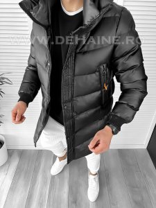 Geaca barbati groasa neagra de iarna CU MIC DEFECT 2859 Q1-2