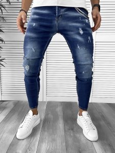 Blugi barbati conici albastri 350 F2-1*