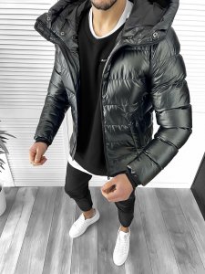 Geaca barbati groasa de iarna kaki IMBLANITA 1009a