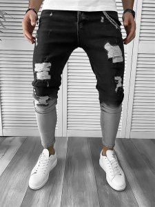 Blugi barbati conici negri 373 H7-1.2*