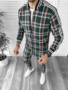 Trening barbati slim fit Pantaloni + Hanorac B9879 P18-4.1