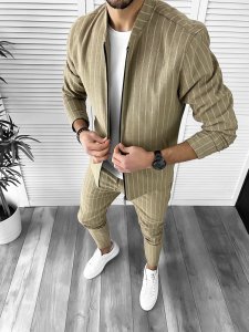 Trening barbati slim fit Pantaloni + Hanorac B9883 55-2