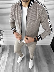 Trening barbati slim fit Pantaloni + Hanorac B9908 81-2