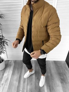 Geaca barbati iarna maro M1009 116