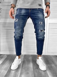 Blugi barbati conici albastri 1530 G2/2