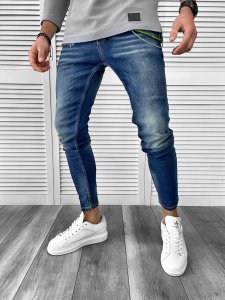 Blugi barbati conici albastri 1640 G3-G4 / 3