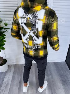 Hanorac barbati oversize cu imprimeu pe spate K355 D4-3