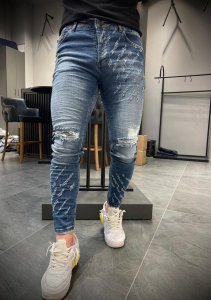 Blugi barbati conici 346 H7