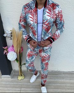 Trening barbati slim fit Pantaloni + Hanorac B9960 P20-3.3