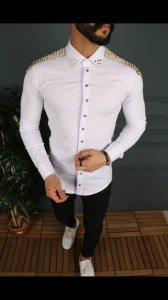 Camasa barbati slim fit pentru evenimente B5899 P18-4.2