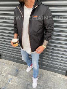Geaca barbati primavara neagra B3977 I7-2.1