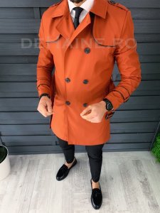 Palton barbati de toamna slim fit A8692 E 28-5