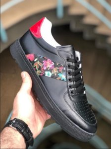 Adidasi barbati casual negri R173 98-1 E