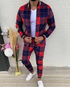 Trening barbati slim fit Pantaloni + Hanorac 10161 I1-4.1