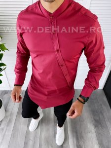 Camasa barbati grena asimetrica B5036 11-5