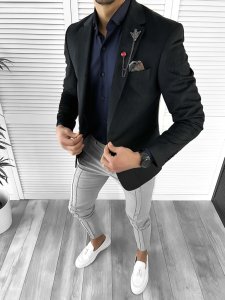 Sacou barbati slim fit 10201 E 48-3
