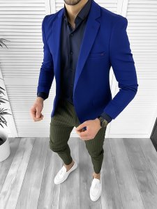 Tinuta barbati smart casual Pantaloni + Camasa + Sacou 10257