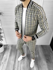 Trening barbati slim fit Pantaloni + Hanorac 10276 128-5