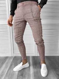 Pantaloni barbati eleganti 7156 B8-2