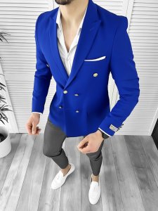 Tinuta barbati smart casual Pantaloni + Camasa + Sacou 10369