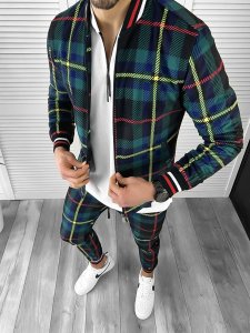 Trening barbati slim fit Pantaloni + Hanorac 10385 I12-4.3