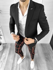 Tinuta barbati smart casual Pantaloni + Camasa + Sacou 10456