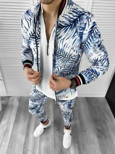 Trening barbati slim fit Pantaloni + Hanorac 10470 128-2