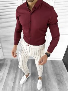 Tinuta barbati smart casual Pantaloni + Camasa 10494