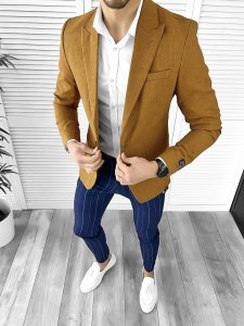Tinuta barbati smart casual Pantaloni + Camasa + Sacou 10511