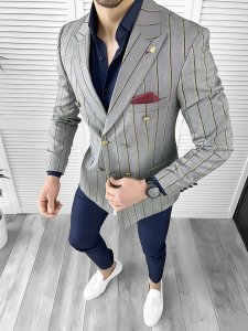 Sacou barbati slim fit 1057