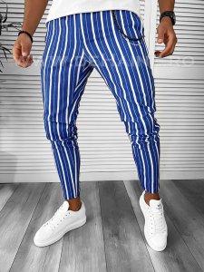 Pantaloni barbati casual regular fit cu defect E1175 300-2