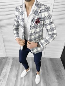 Tinuta barbati smart casual Pantaloni + Camasa + Sacou 10285