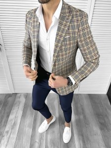 Tinuta barbati smart casual Pantaloni + Camasa + Sacou 10290