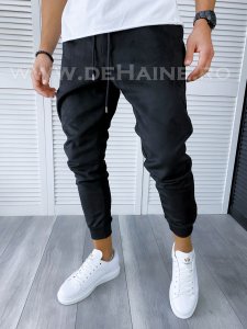 Pantaloni de trening conici negri K303 O2-2.3