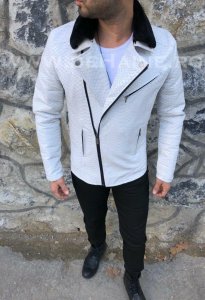 Geaca barbati piele ecologica B2460 64-3