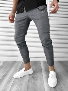Pantaloni barbati casual gri inchis TP1033 O5-2.3