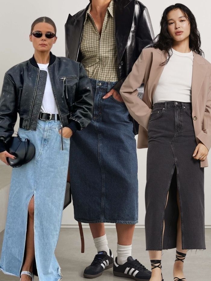 Long Denim Skirts Are Big News for 202317 of the Best for Every Budget