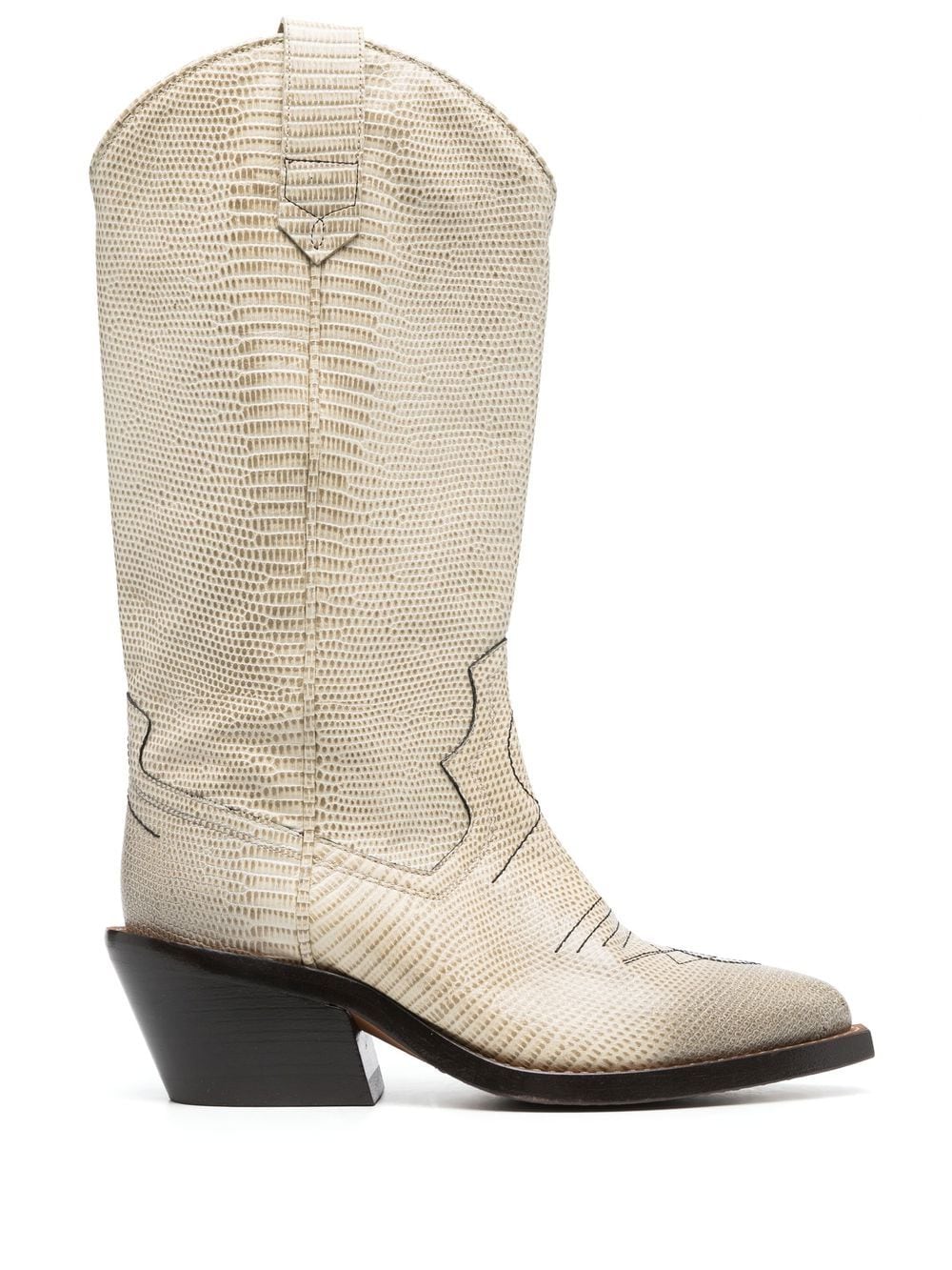 faux-snakeskin cowboy boots Profile Picture