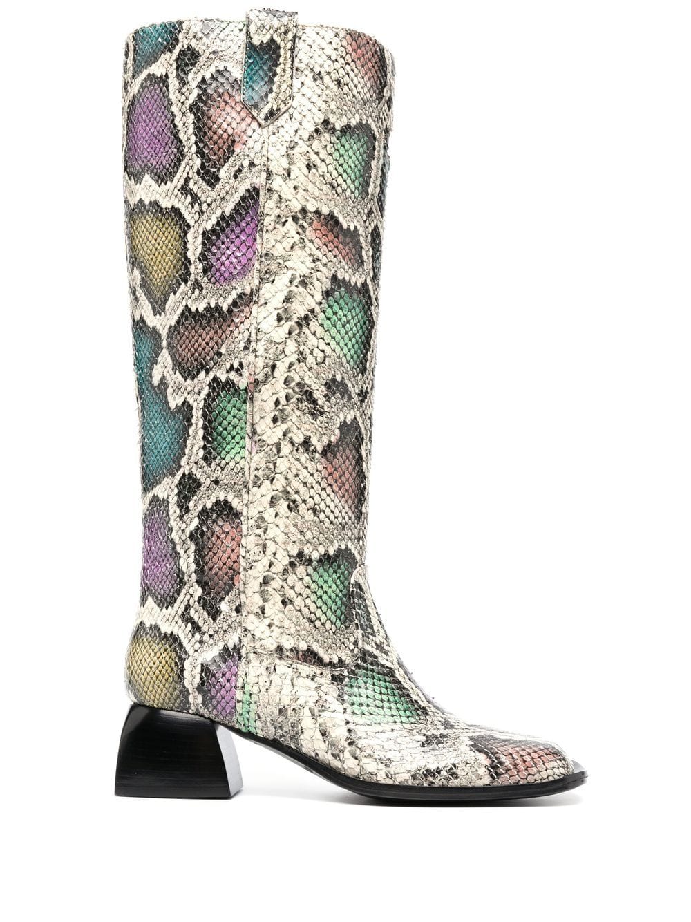 Stella 45mm snake-effect knee boots Profile Picture
