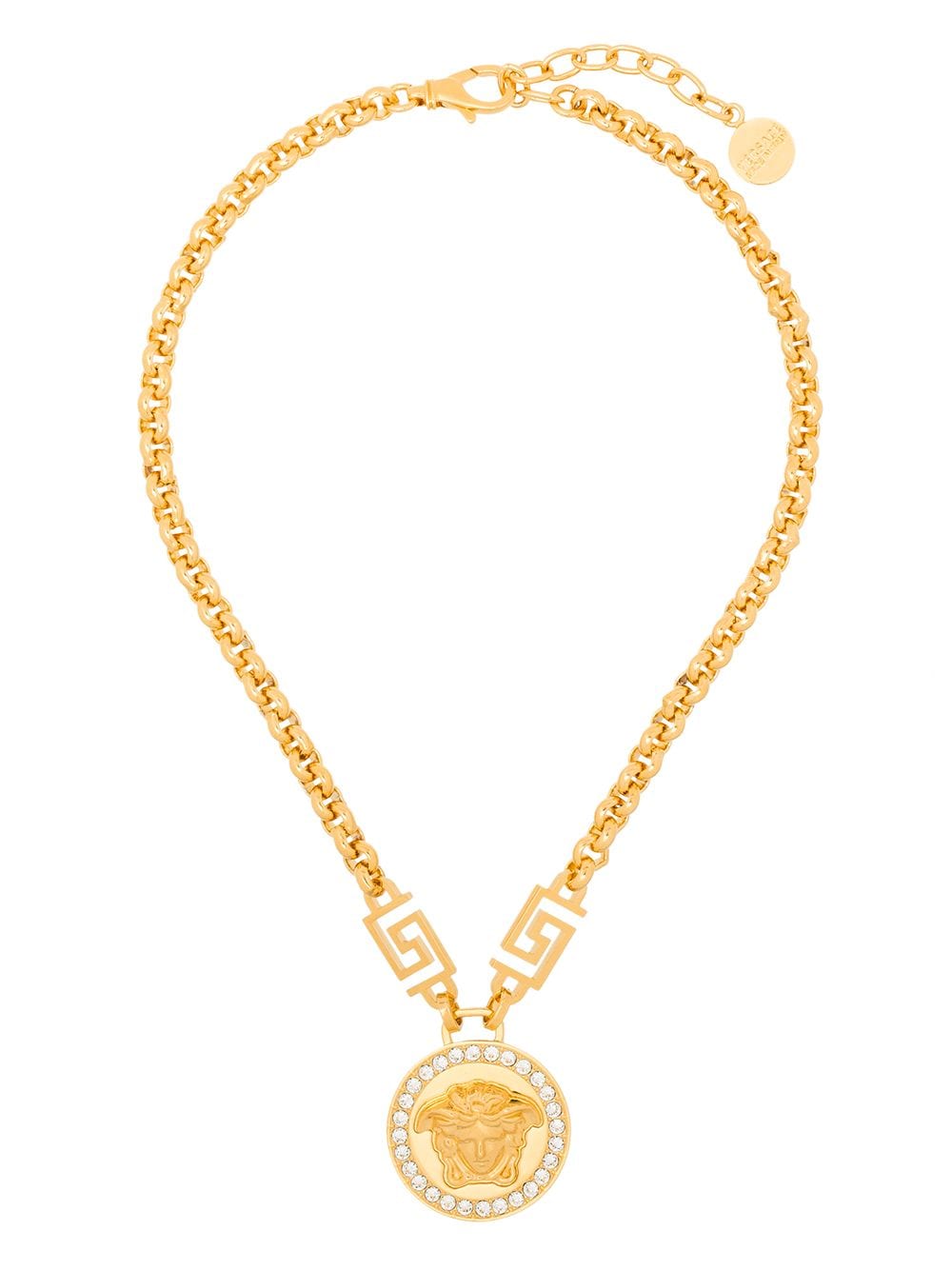 Icon Medusa crystal-embellished necklace Profile Picture
