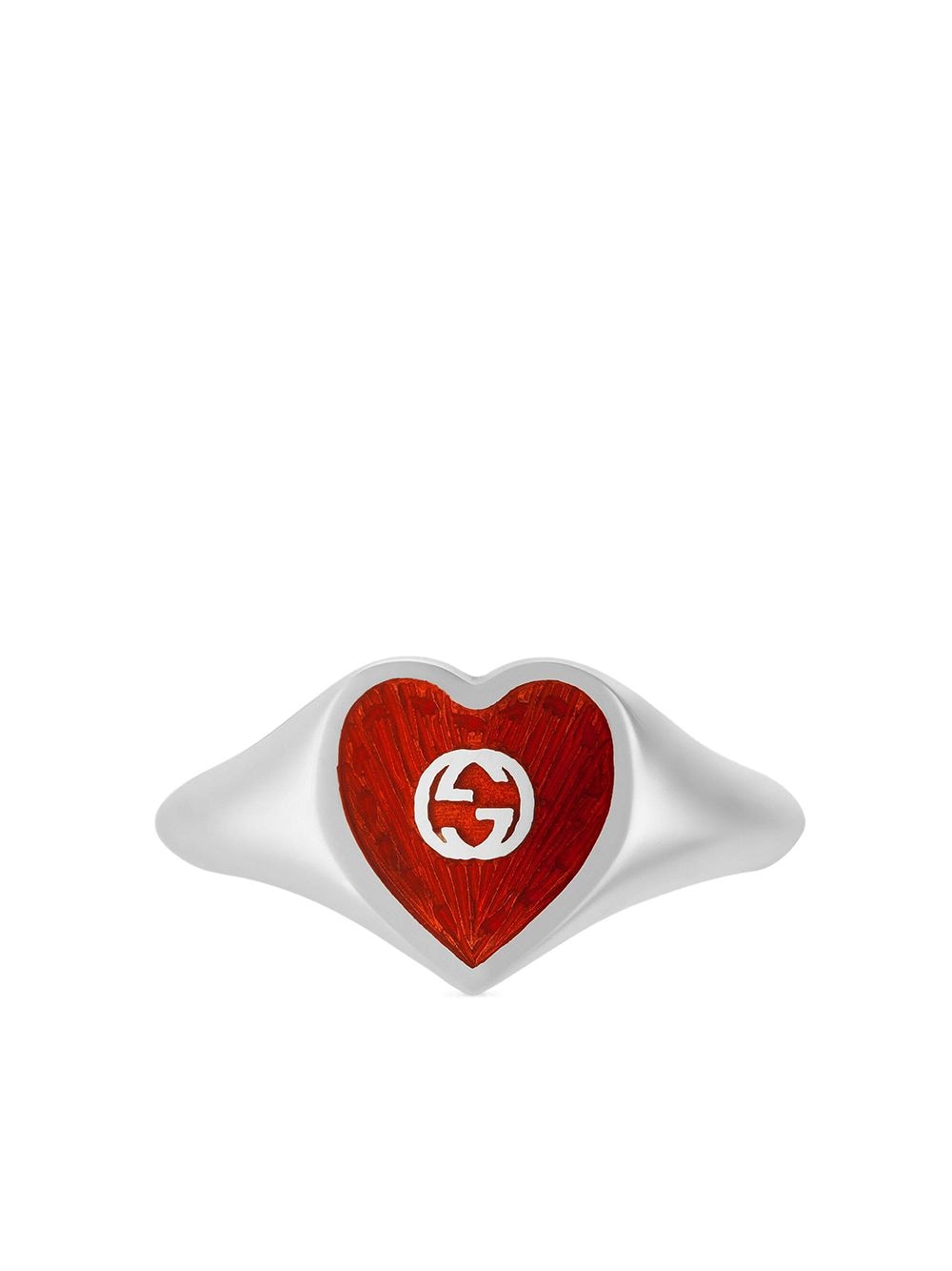 Interlocking G heart ring Profile Picture