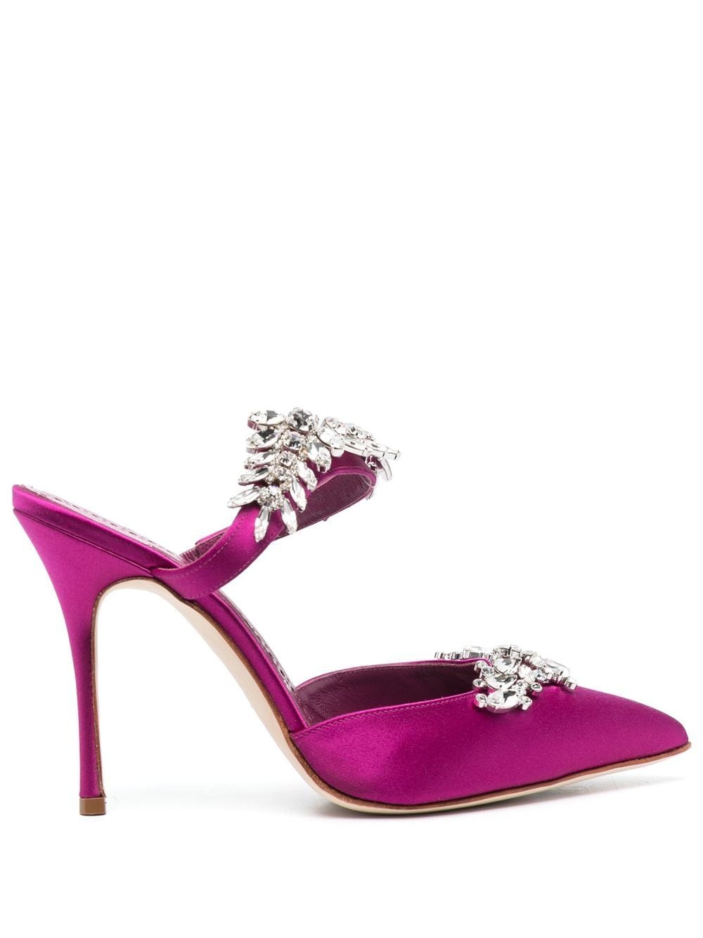 Lurum crystal-embellished 105mm pumps Profile Picture