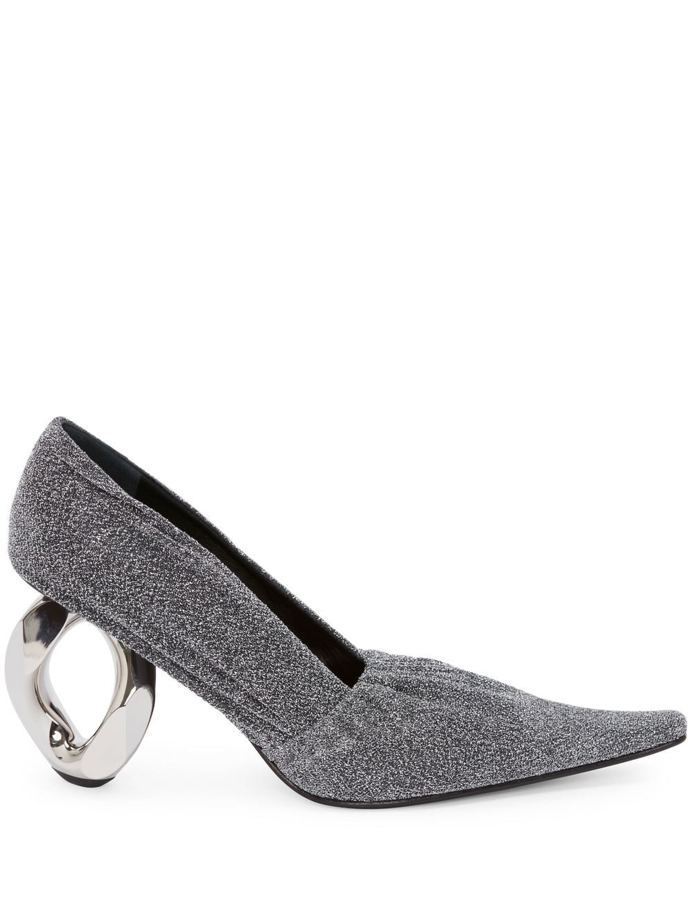 Chain Heel pointed-toe pumps Profile Picture