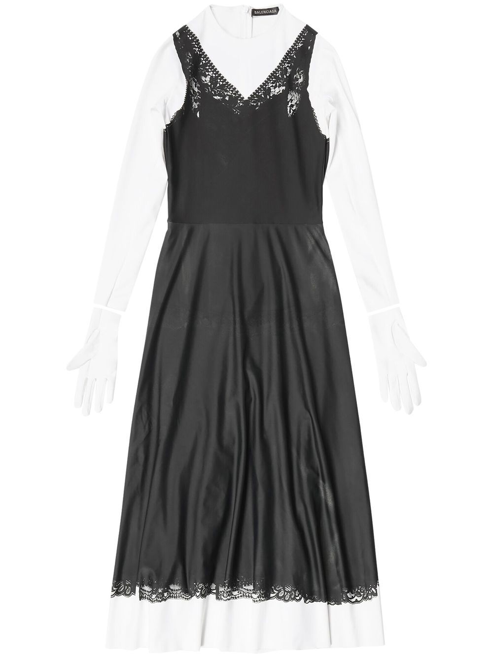 layered glove-detail dress Profile Picture